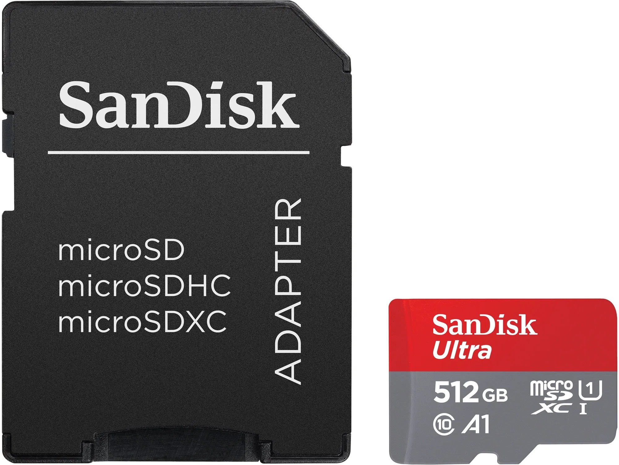 SanDisk microSDXC Ultra 512GB + SD adapter