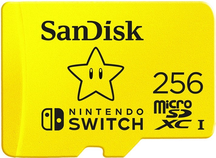 SanDisk microSDXC 256GB Nintendo Switch