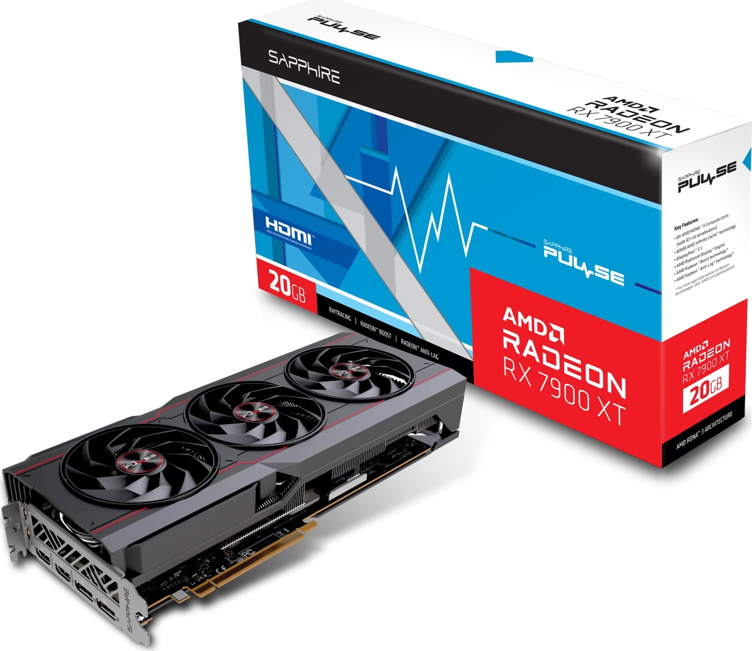 Sapphire PULSE Radeon RX 7900 XT 20GB