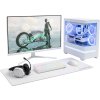 hellocomp amd gamer 5070 white set powered by asus