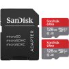 sandisk microsdxc ultra 2x128gb sd adapter 1