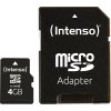 intenso microsdhc 4gb class 4 sd adapter
