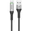 rixus rxuc22al usb a to lightning cable 1m black