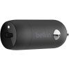 belkin usb c 18w car charger black