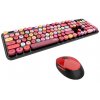 cze pl Sada bezdratove klavesnice a mysi MOFII Sweet 2 4G cerna a cervena 24406 1