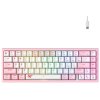 cze pl Mechanicka herni klavesnice Havit KB874L RGB ruzova a bila 48546 1