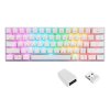 cze pl Wireless mechanical keyboard Motospeed SK62 White red switch 34281 4