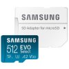 Samsung microSDXC 512GB EVO Select + SD adapter (2024)