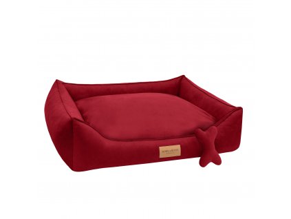 dog bed classic red bowlandbonerepublic p1 sq