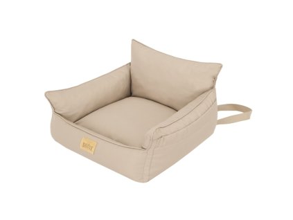 fotelik transportowy dla psa bee oxford bezowy (4)