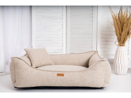 Ortopedický pelíšek pro psa LAZIO béžový