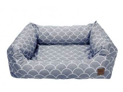 luxusni pelisek bedpet grey shell