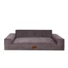 legowisko dla psa glamour nowy fancy brazowy xxl (1)