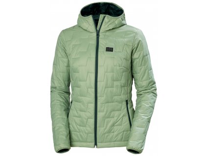 W LIFALOFT HOODED INS JKT (Farba JADE 2.0, Veľkosť XS)