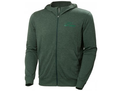 HH LIFA TECH LITE ZIP HOODIE (Farba DARKEST SPRUCE, Veľkosť XL)