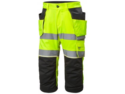 Reflexní kraťasy UC-ME CONSTRUCTION PIRATE PANT Helly Hansen - YELLOW/EBONY 1/6