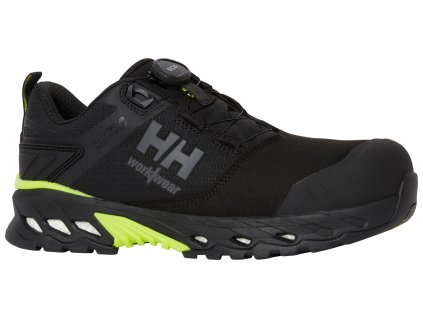 Polobotka MAGNI EVOLUTION LOW BOA S7L HT Helly Hansen - BLACK/DARK LIME 1/6