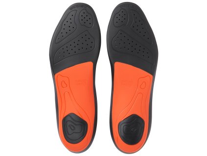 Vložky do bot Helly Hansen DYNAMIC ARCH INSOLE - LOW - TMAVĚ ORANŽOVÁ 1/3