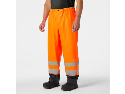 Nepromokavé reflexní kalhoty ADDVIS RAIN Helly Hansen - ORANŽOVÁ/EBEN 1/6