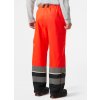 Reflexní nepromokavé kalhoty UC-ME SHELL CLASS 2 HI VIS RED/EBONY 4/4