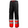 Reflexní nepromokavé kalhoty UC-ME SHELL CLASS 1 HI VIS RED/EBONY 2/4