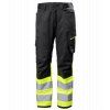 Reflexní pracovní kalhoty UC-ME WORK CLASS 1 Helly Hansen - HI VIS YELLOW/EBONY