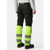 Reflexní pracovní kalhoty UC-ME SERVICE CLASS 1 - HI VIS YELLOW/EBONY 4/6