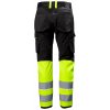 Reflexní pracovní kalhoty UC-ME SERVICE CLASS 1 - HI VIS YELLOW/EBONY 2/6