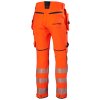 Reflexní pracovní kalhoty ICU BRZ CONSTRUCTION CLASS 2 Helly Hansen -  ORANGE/EBONY 2/7
