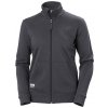 Dámská mikina na zip CLASSIC Helly Hansen - TMAVĚ ŠEDÁ 5/6