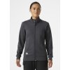 Dámská mikina na zip CLASSIC Helly Hansen - TMAVĚ ŠEDÁ 1/6