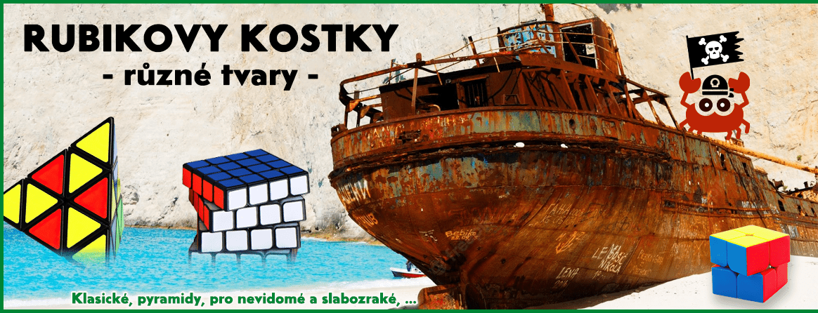 Rubikovy kostky - Různé typy