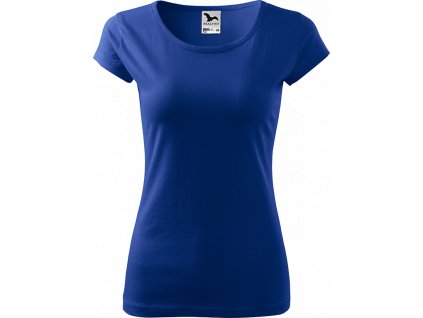 Dámské tričko Pure - Modré - Zepředu