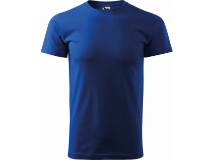 Pánské tričko Heavy New - Modré - Zepředu