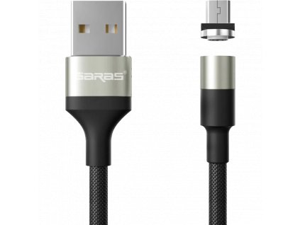 help man cz m1 magneticky usb kabel micro usb stribrny