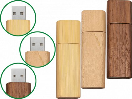 help man cz sada usb flash disk dreveny 2 0 zakulaceny bambus javor orech 1