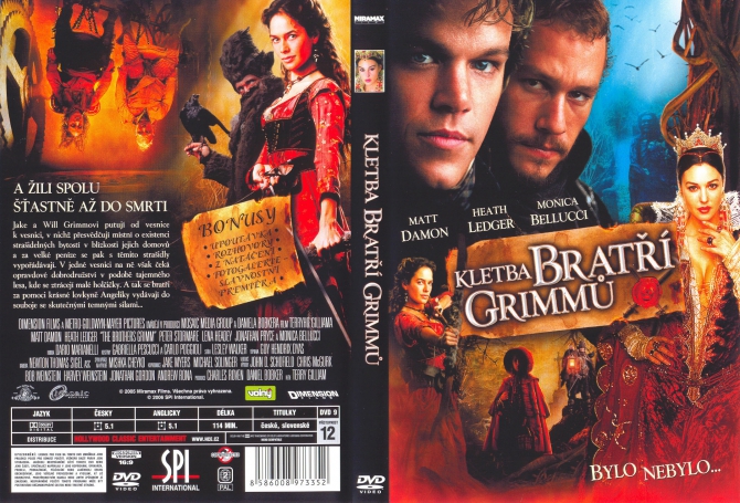 DVD: Kletba bratří Grimmů