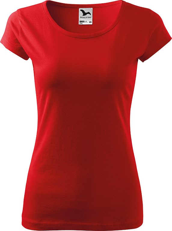 Dámské tričko Pure - Červené Velikost trička: M