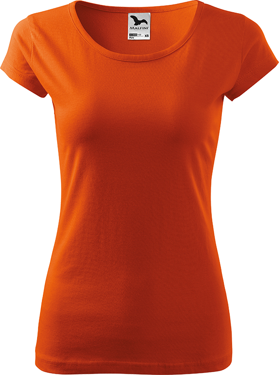 Dámské tričko Pure - Oranžové Velikost trička: S