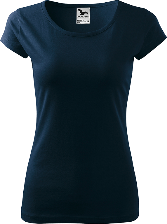 Dámské tričko Pure - Námořní modrá Velikost trička: XXL