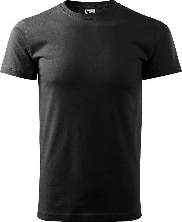 Pánské tričko Heavy New - Černé Velikost trička: XL