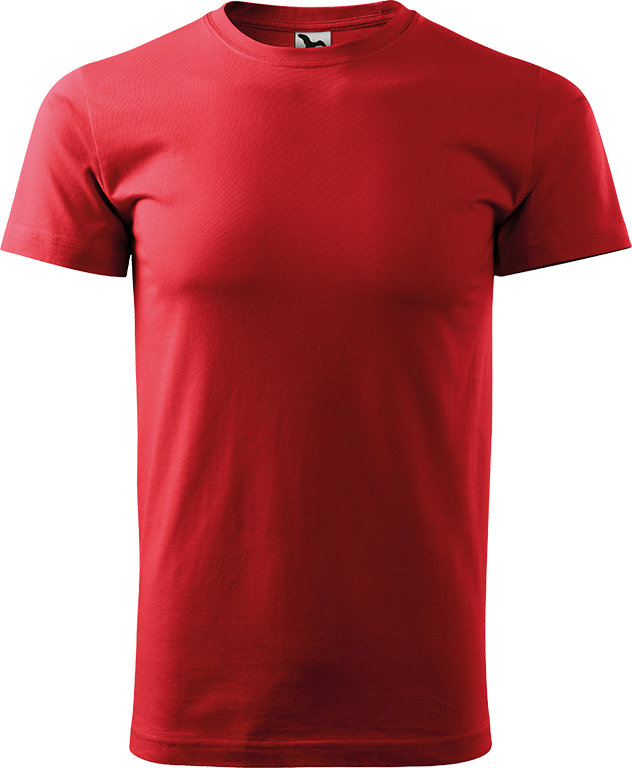 Pánské tričko Heavy New - Červené Velikost trička: XL