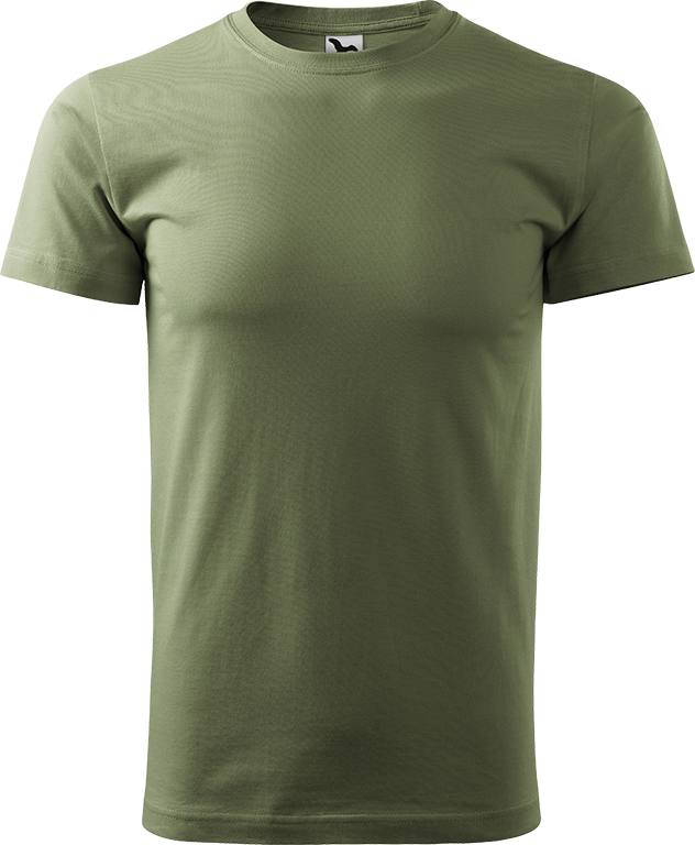 Pánské tričko Heavy New - Khaki Velikost trička: XS