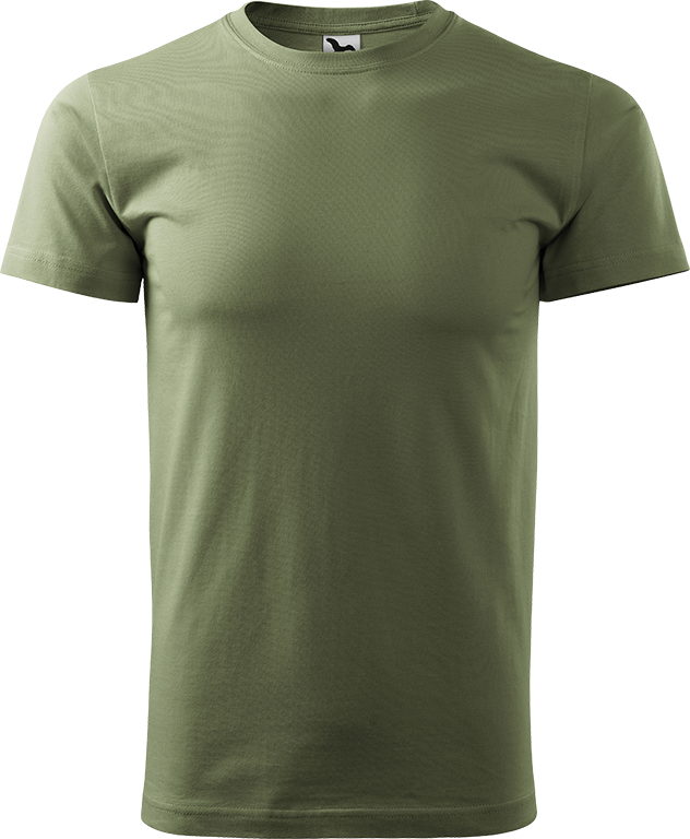 Pánské tričko Heavy New - Khaki Velikost trička: XL