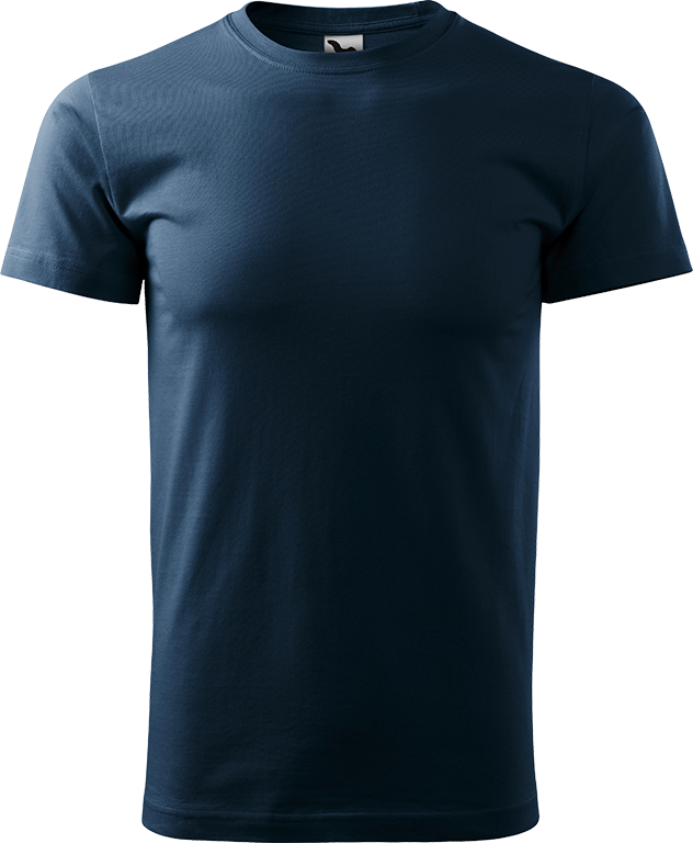 Pánské tričko Heavy New - Námořnická modrá Velikost trička: S