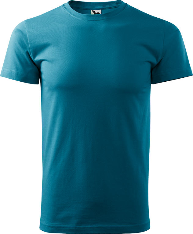 Pánské tričko Heavy New - Tmavý tyrkys Velikost trička: XL
