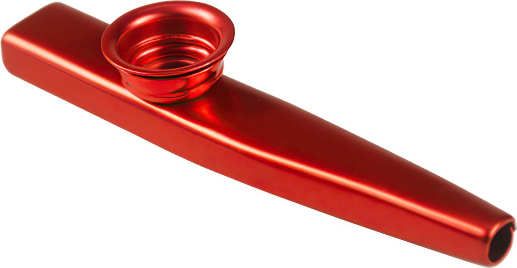 Hudební dechový nástroj Kazoo - Červené
