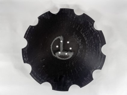 Tárcsalap Ø560x5 csipkés - 6 furatos