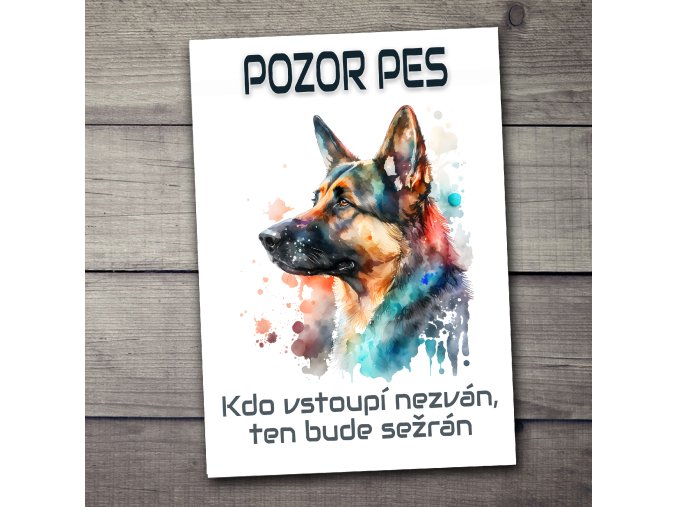 cedulka nemecky ovcak 1