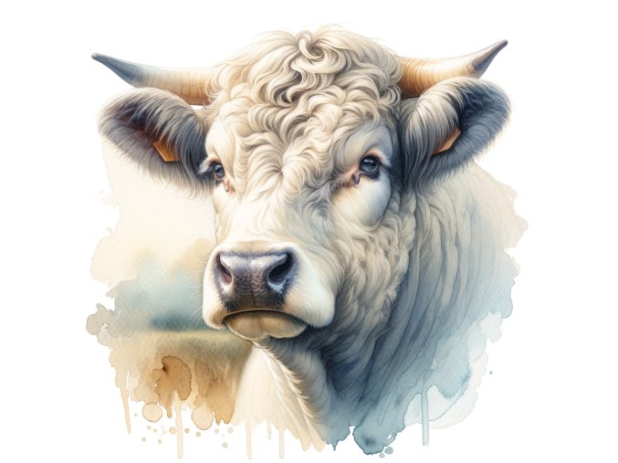 charolais portrét